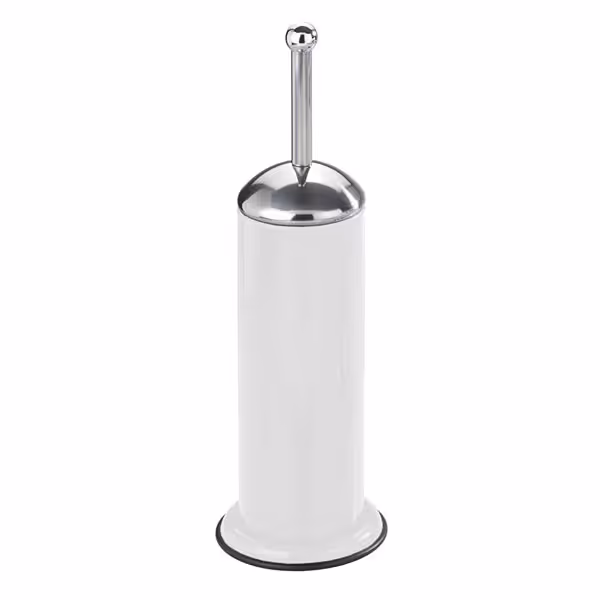 فرچه دستشویی استیل Retoro سفید طرح استوانه ای برند ونکو