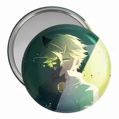 آینه جیبی خندالو مدل پسر گربه ای کد 25004