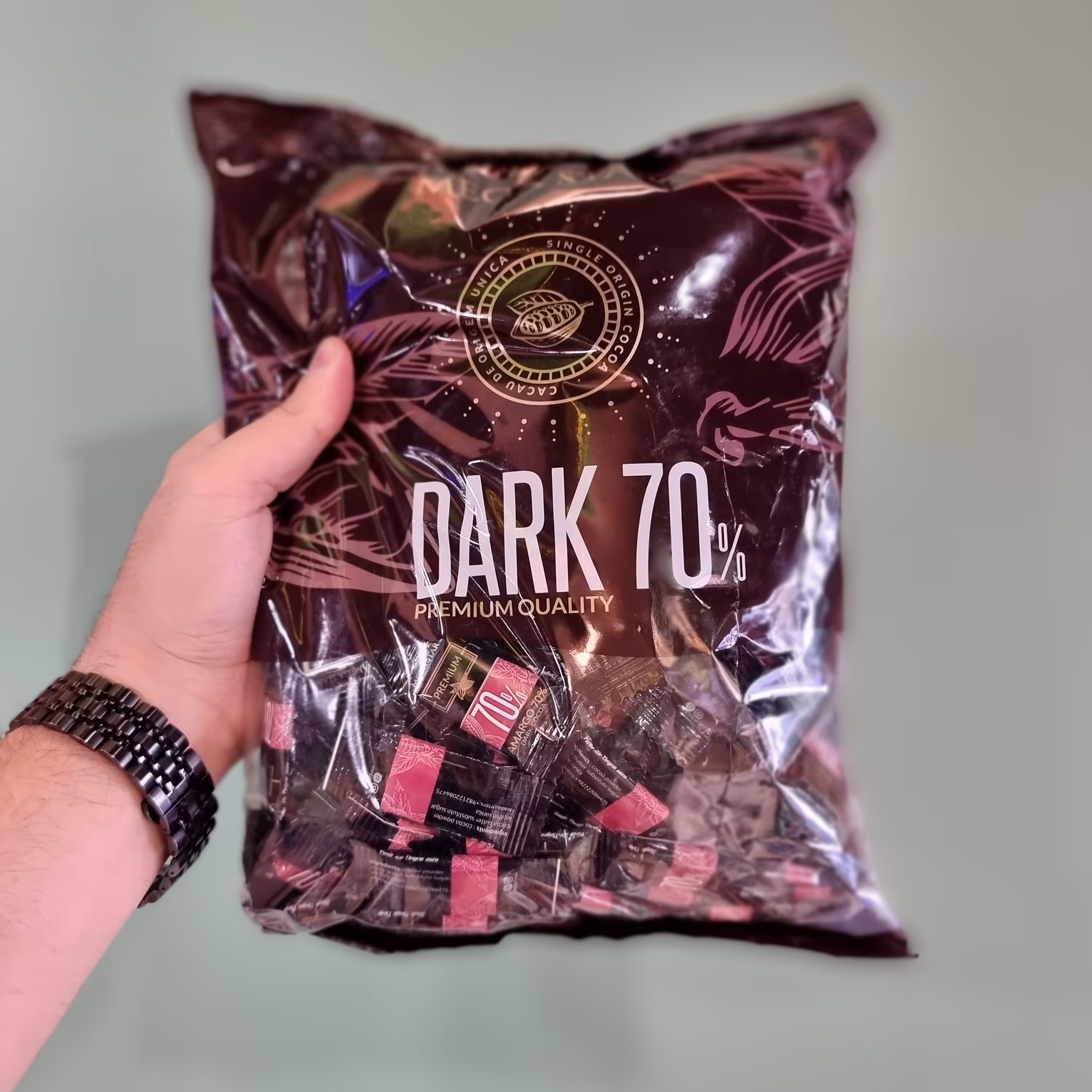 شکلات تلخ مگا استار 70 درصد