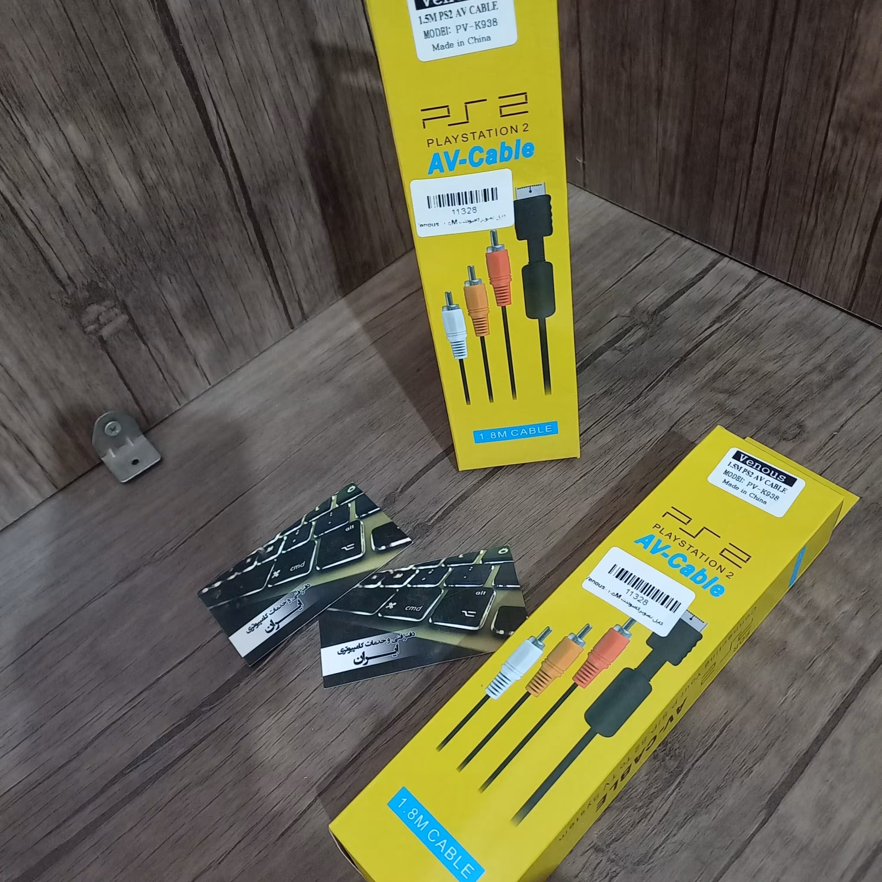 کابل تبدیل کامپوننت به RCA ونوس مدل PV-K938 مناسب برایPlayStation 2


