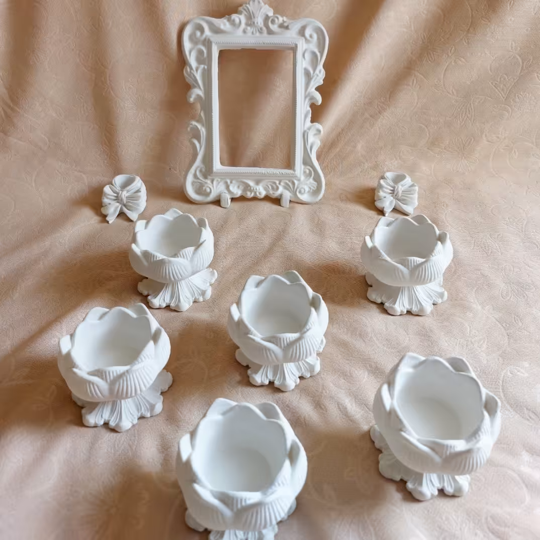 هفتسین سال جدید پایه دار بیس خام پودر سنگ 