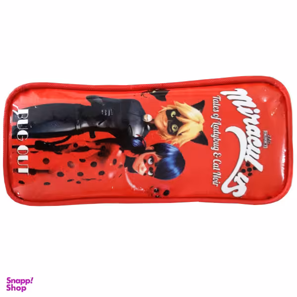 جامدادی طرح دختر کفشدوزکی و گربه سیاه کد 04