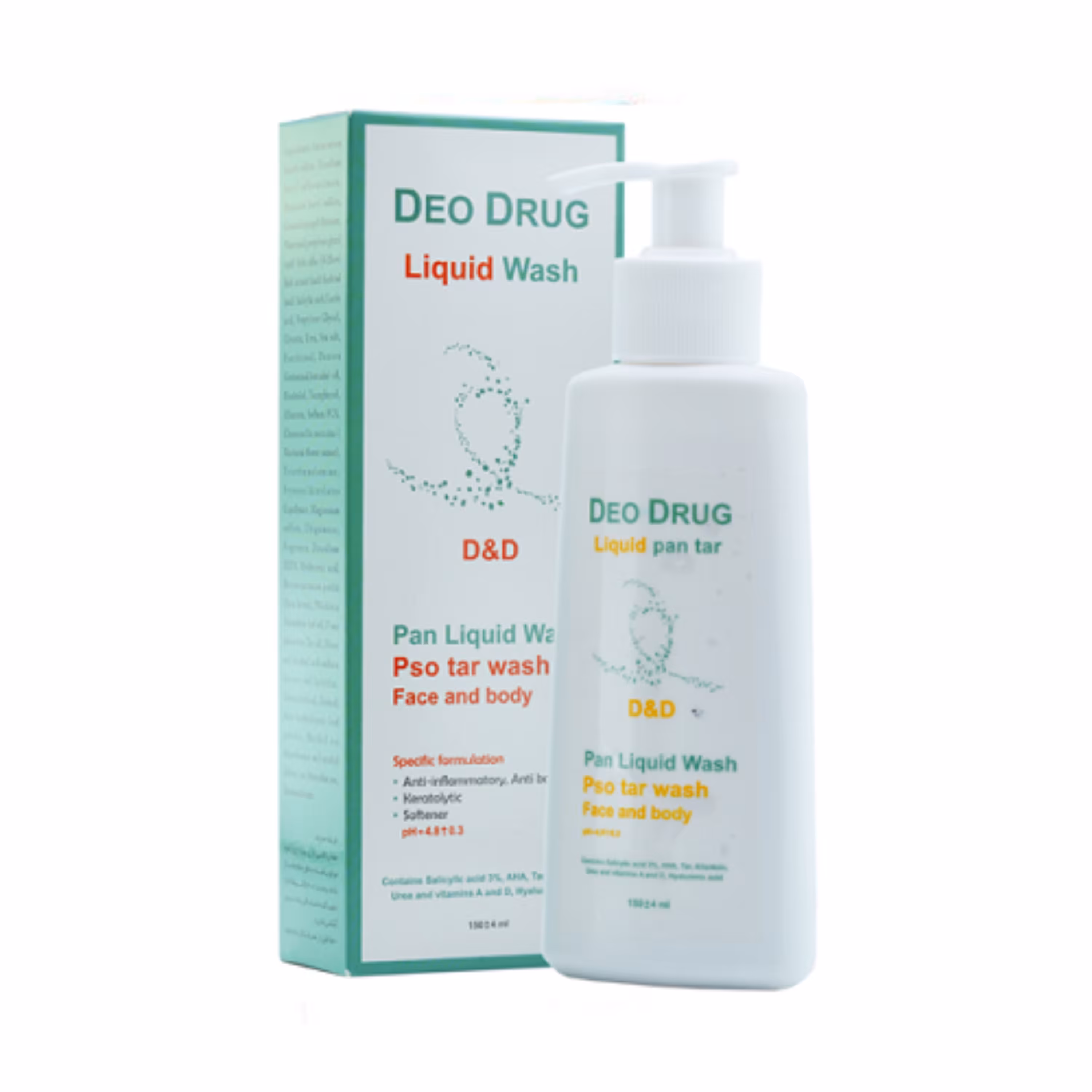 پن پسوریازیس دئودراگ DEO DRUG حجم 150mL
