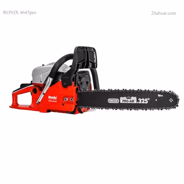 اره درخت بر بنزینی 1800 وات 450 میلیمتری رونیکس مدل 4645pro
