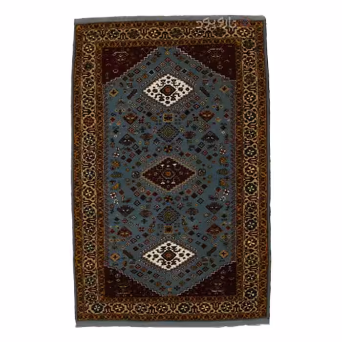 قالیچه دستبافت خراسان کد 00A7