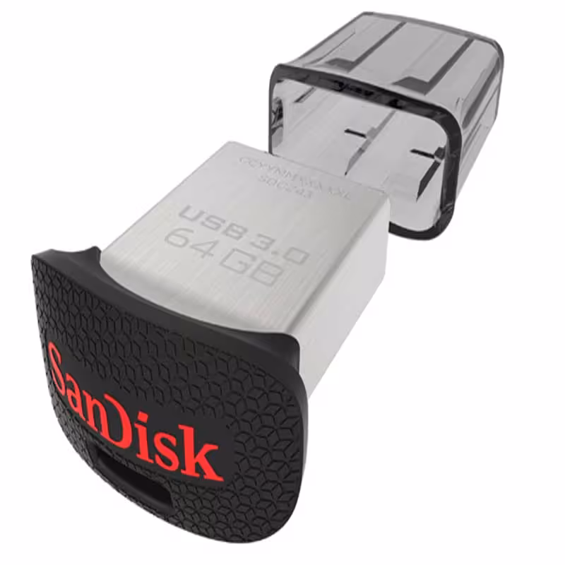 فلش مموری SanDisk مدل Ultra Fit USB Drive 3.0 ظرفيت 64 گيگابايت - فروشگاه اینترنتی طیف سنتر