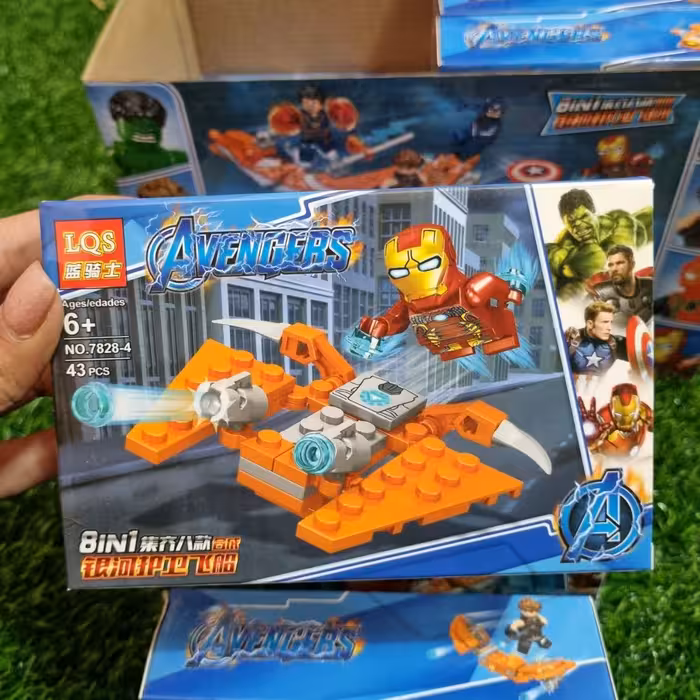 اسباب بازی لگو اونجرز با هواپیما
50 قطعه
 
رنگ بندی مطابق عکس


لگو وارداتی بهترین برند نشکن
