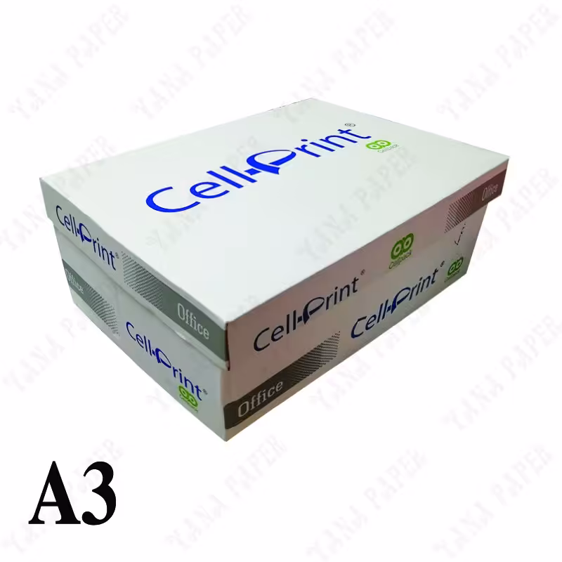 کاغذ A3 سل پرینت Cell Print - یک کارتن 1500 برگی 80 گرمی