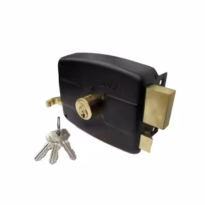 قفل درب حیاطی طرح ایزو کلید ساده تنسر مدل TDL-N-212