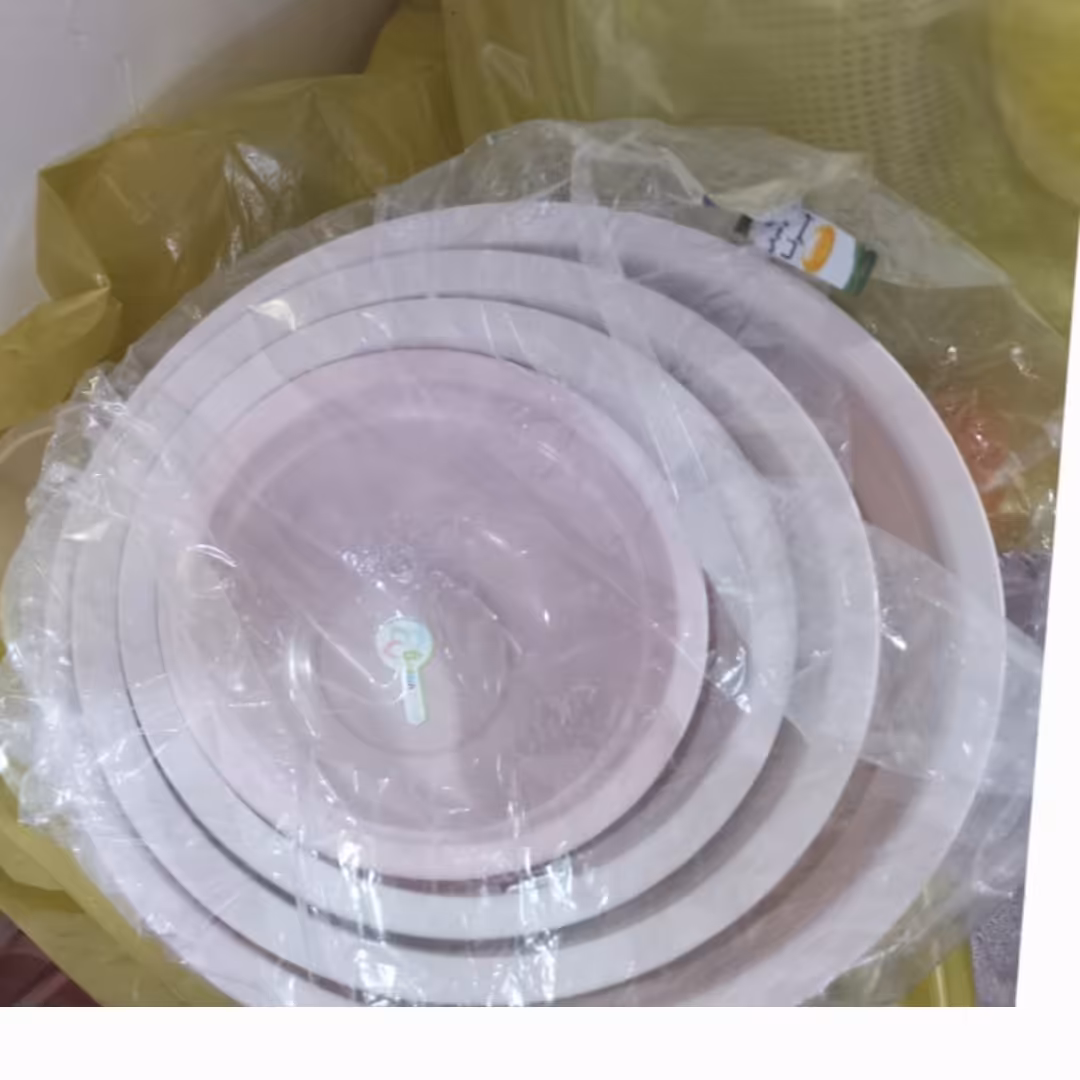 لگن 4 عددی پلاستیکی 