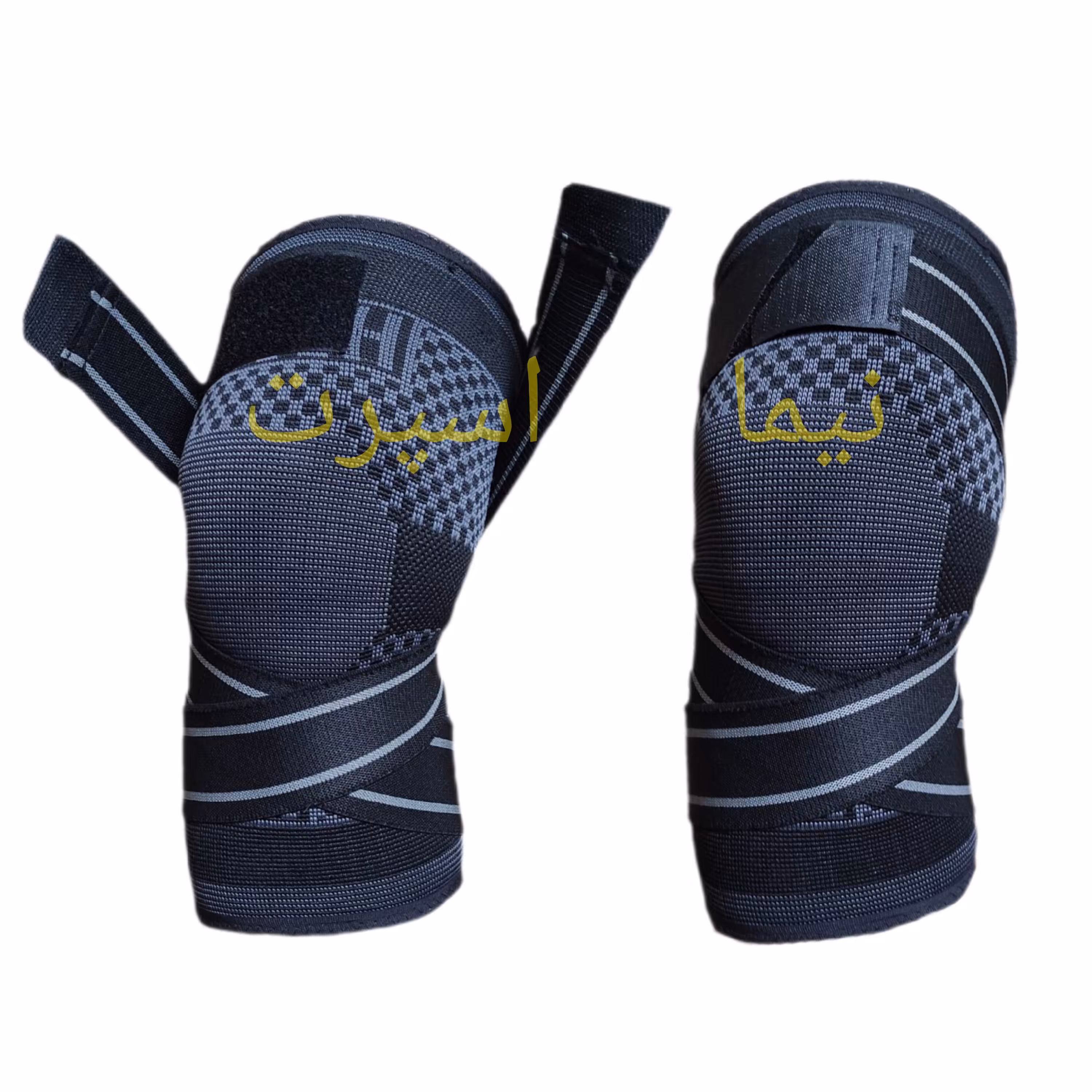 زانوبند ورزشی چسبی مدل ضربدری ( بسته  2عددی ) 