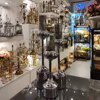 شمعدان سه سایز سیلور