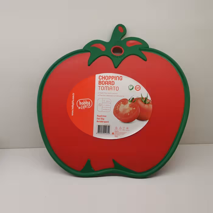 تخته گوشت پی وی سی دور سیلیکون طرح گوجه فرنگی برند هوبی لایف ساخت کشور ترکیه