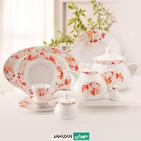 سرویس چینی زرین 108پارچه ملانی سری شهرزاد