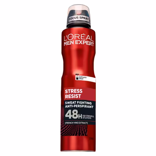اسپری ضد تعریق مردانه Stress Resist لورال Loreal حجم 250 میلی لیتر