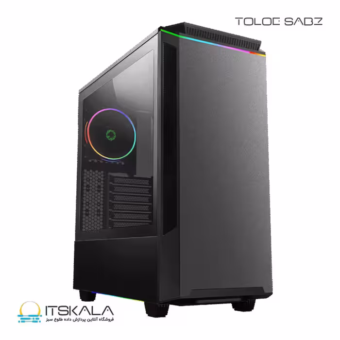 قیمت و خرید کیس گیم مکس مدل GAMEMAX Paladin Black T801 BK | ITSKALA