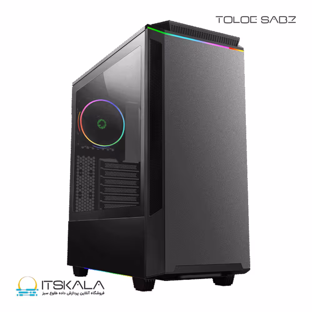 قیمت و خرید کیس گیم مکس مدل GAMEMAX Paladin Black T801 BK | ITSKALA