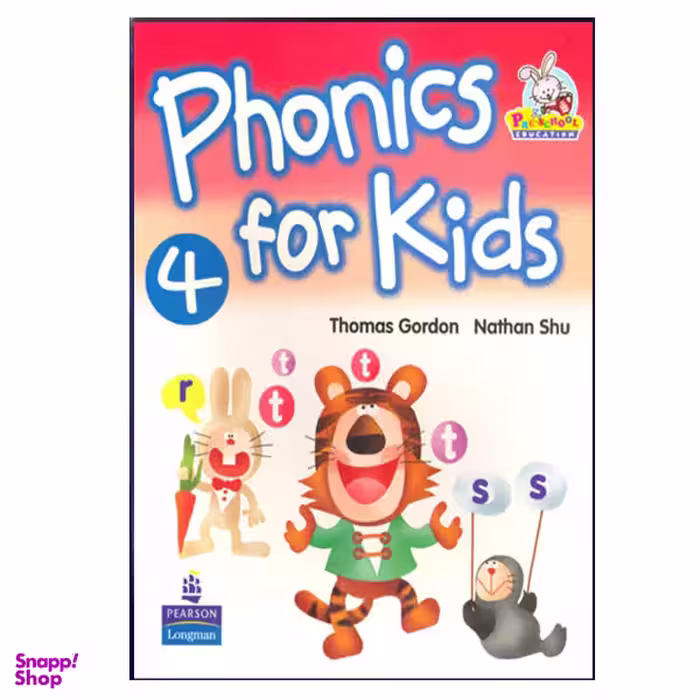 کتاب Phonics For Kids 4 اثر Thomas Gordon and Nathan Shu انتشارات هدف نوین
