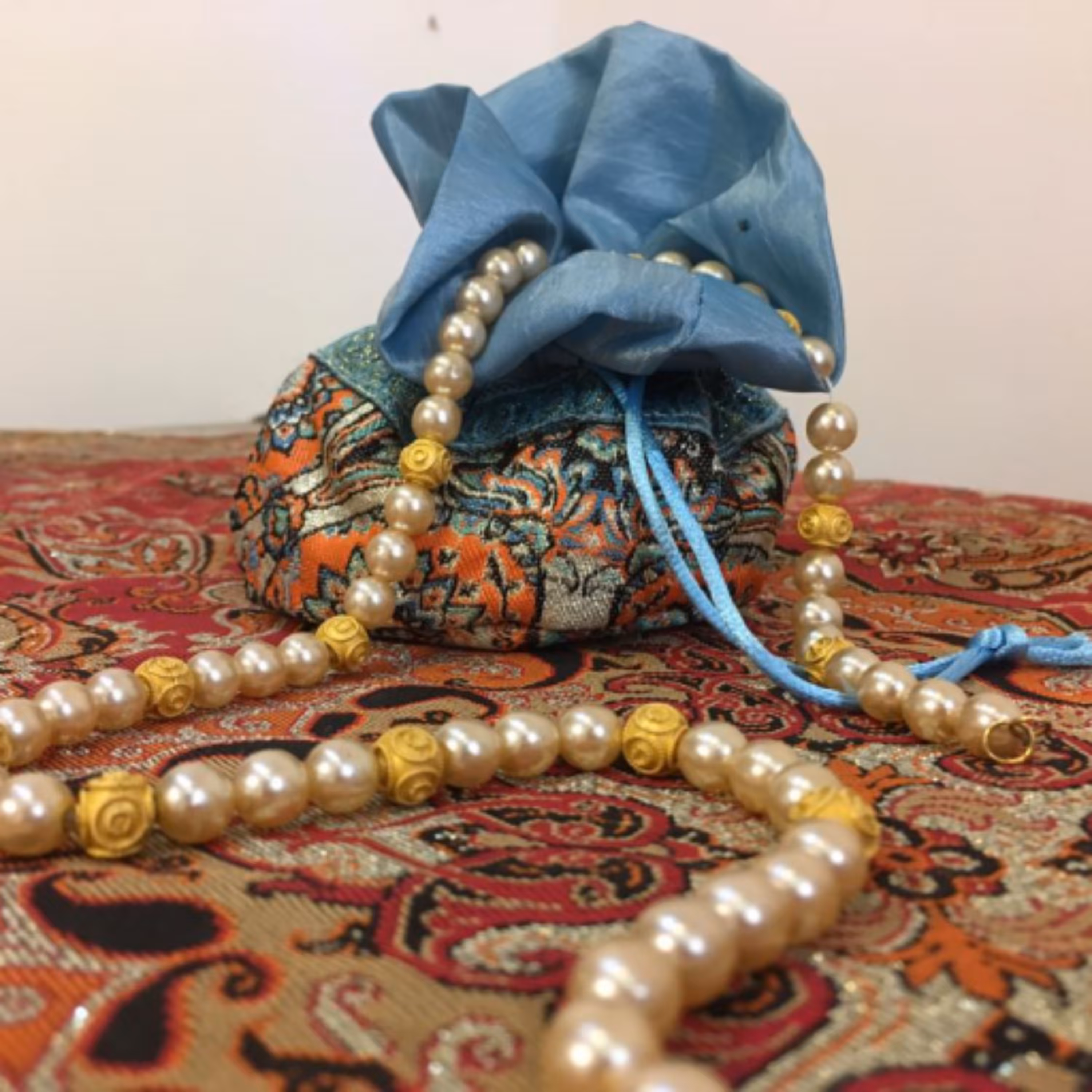 جاجواهری ترمه ابریشمی