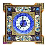 ساعت دیواری خاتم کاری کد 5-70142