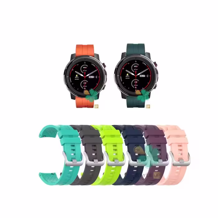 بند سیلیکونی ساعت شیائومی Xiaomi Amazfit Stratos Plus مدل Wild