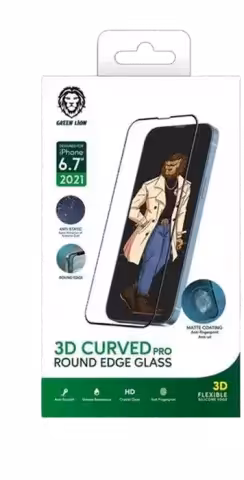 محافظ صفحه نمایش Green Lion مدل 3D Curved Pro مناسب برای iPhone 13 Pro Max