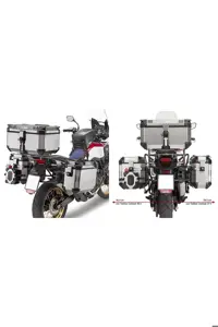 PL1144CAM HONDA CRF1000 آفریقا TWIN 16 17 حامل کیسه جانبی Givi