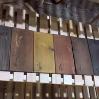 چوب روسی 16 میل قطر به نه سانت سه متر طول رنگی