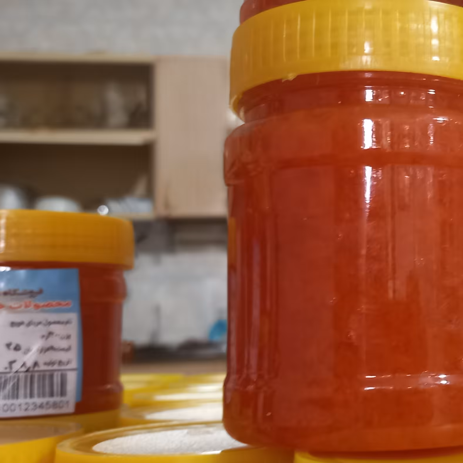 مربای خانگی هویج در ظروف 500 گرمی