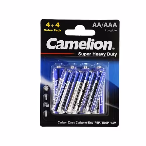 باتری قلمی و نیم قلمی معمولی کملیون Camelion (4 4)