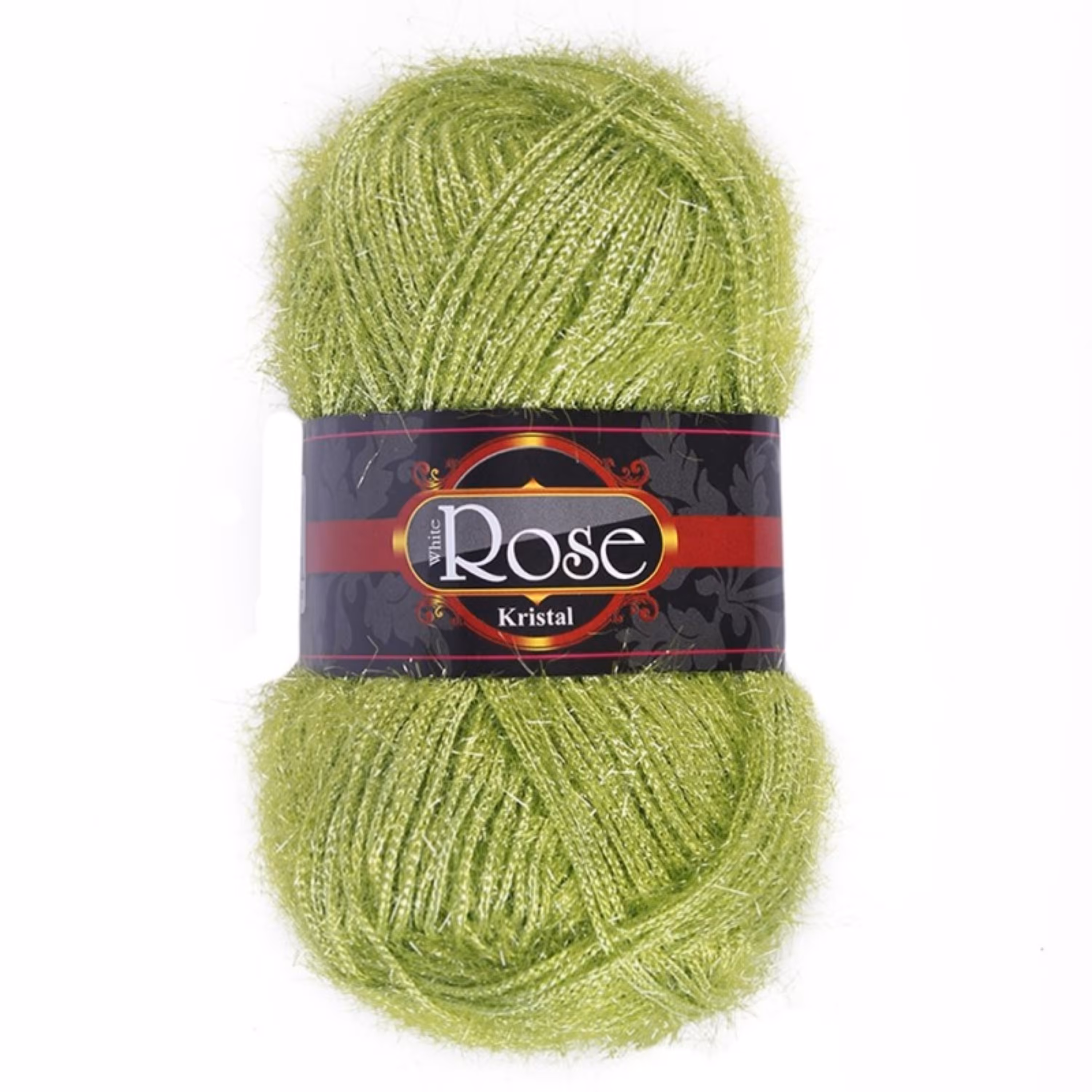 کاموا سوزنی سبز پسته ای (بسته 5 عددی - 5 کلافی)(کاموا پرز دار)(هر کلاف 100 گرم با متراژ 180 متر)