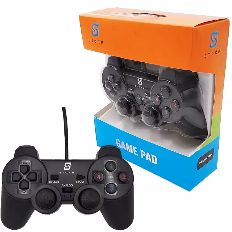 دسته بازی تک شوک دار STORM ST-208S