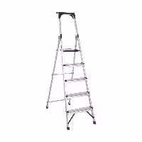 نردبان 5 پله آلوم پارس پله مدل اطلس( ارسال با باربری به صورت پس کرایه بر عهده میباشد )