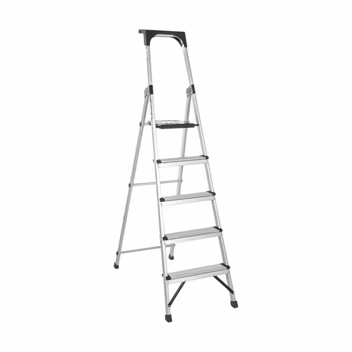 نردبان 5 پله آلوم پارس پله مدل اطلس( ارسال با باربری به صورت پس کرایه بر عهده میباشد )