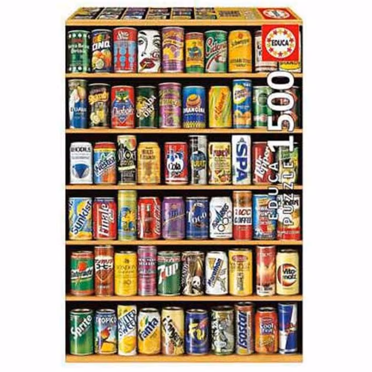 پازل 1500 تکه ادوکا مدل CANS