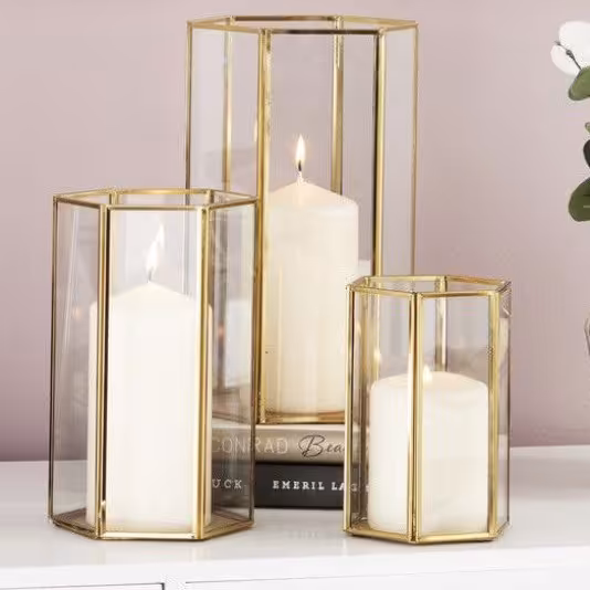 جا شمعی برنجی 