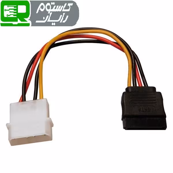 کابل تبدیل برق 4 پین به ساتا