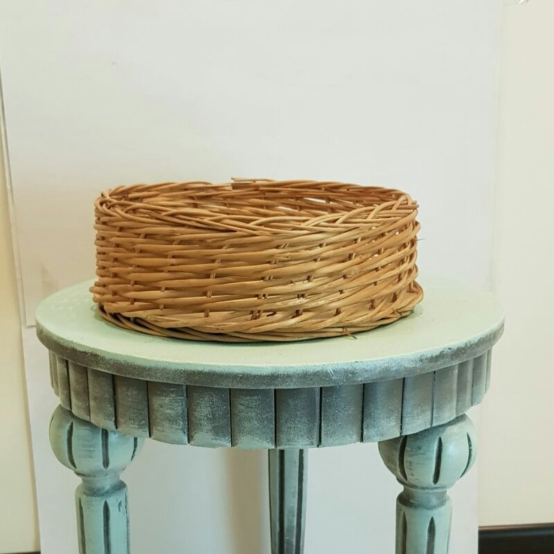 سبد حصیری کوچک کد 02