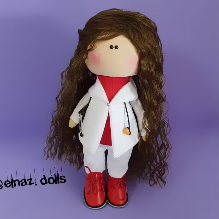 عروسک روسی طرح پزشک