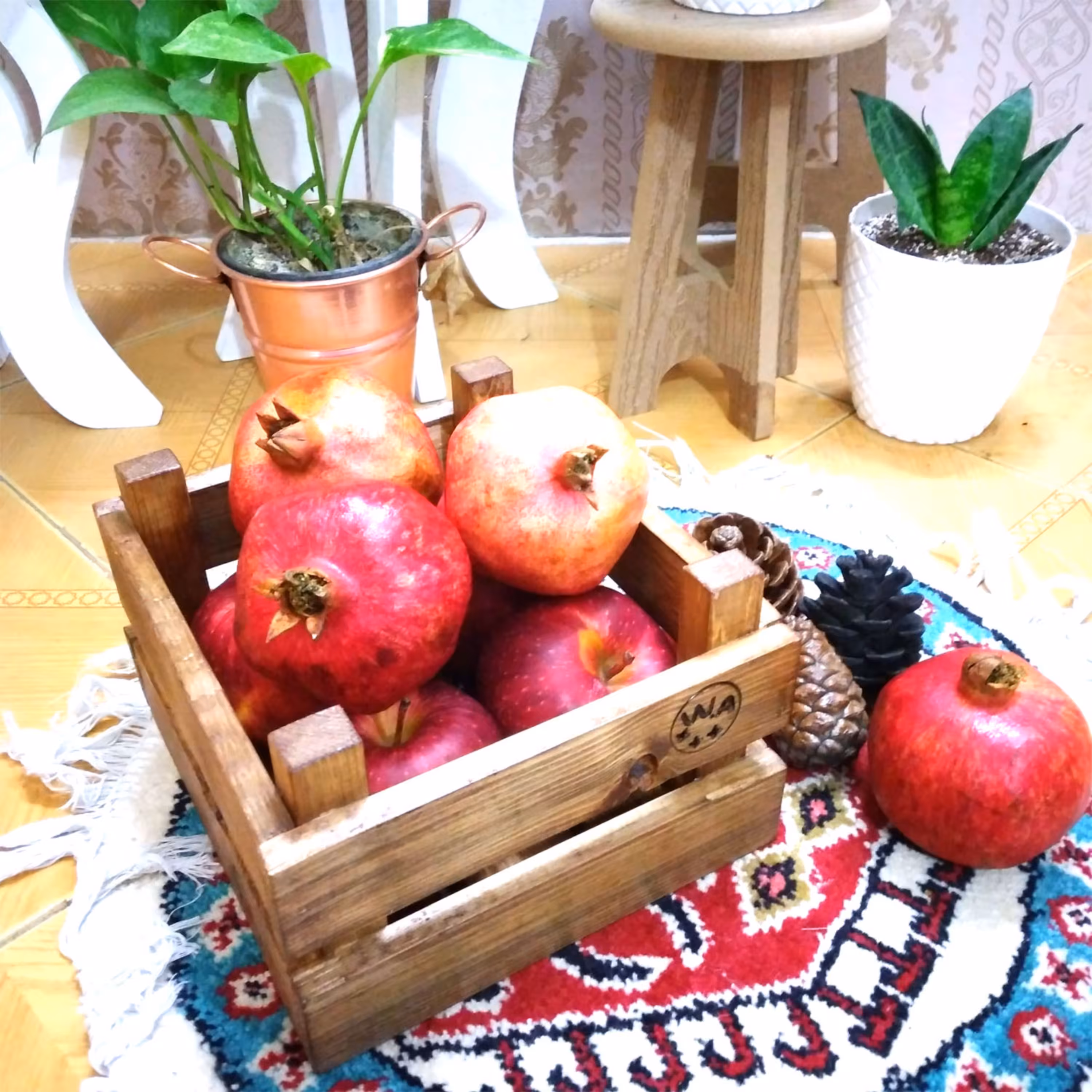 جعبه چوبی کوچک با کاربردهای متنوع