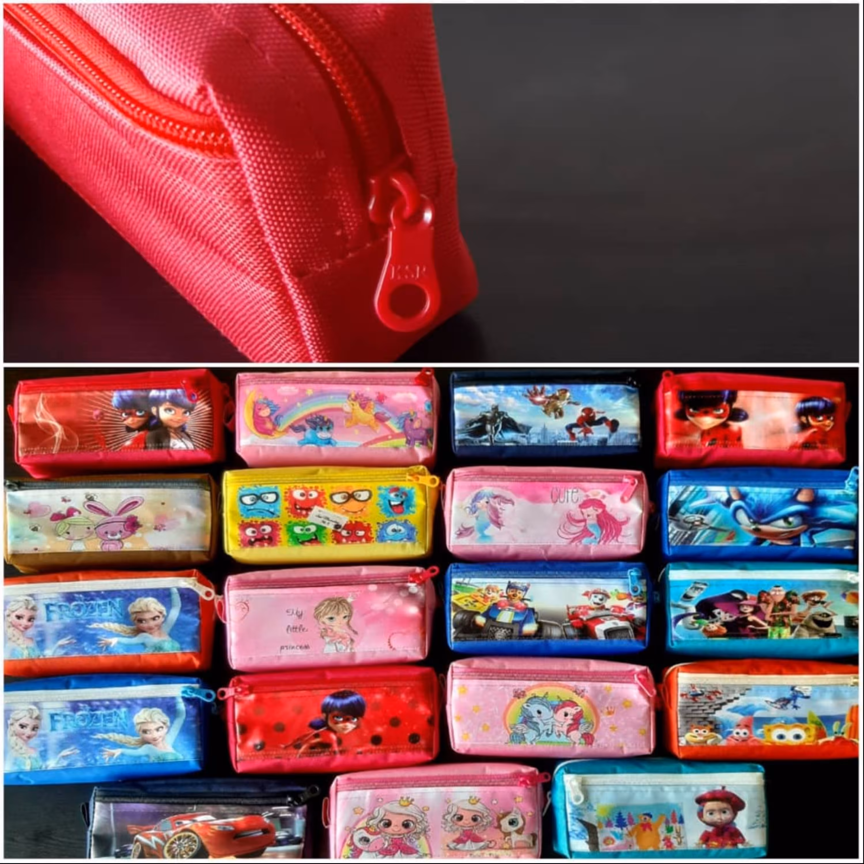 جامدادی پارچه ای ایرانی فانتزی مناسب دانش آموزان ابتدایی و راهنمایی  تک و عمده