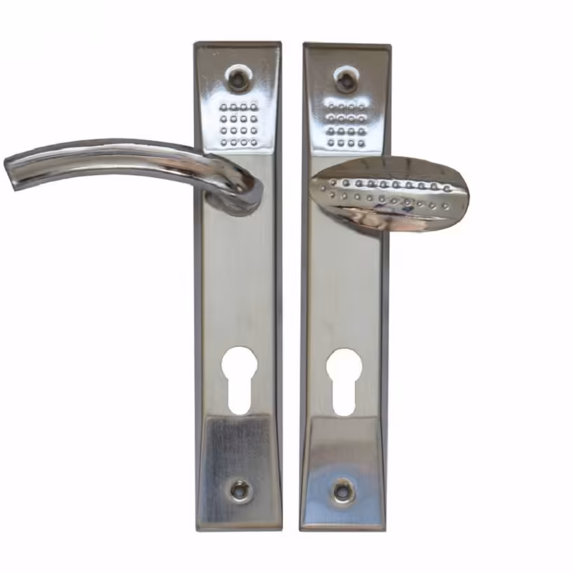 دستگیره درب خالدار آپارتمانی(ورودی)راست باز شو