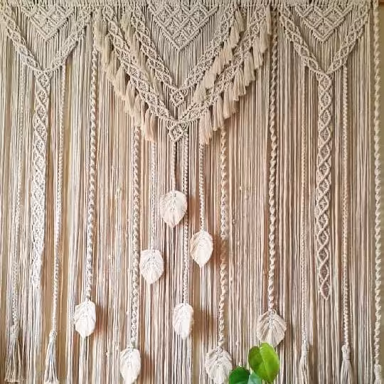 پرده مکرکمه برگ مجلل