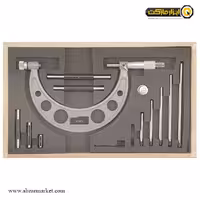 ست میکرومتر آسیمتو میله ای 300-150 خارج سنج مدل 0-12-111