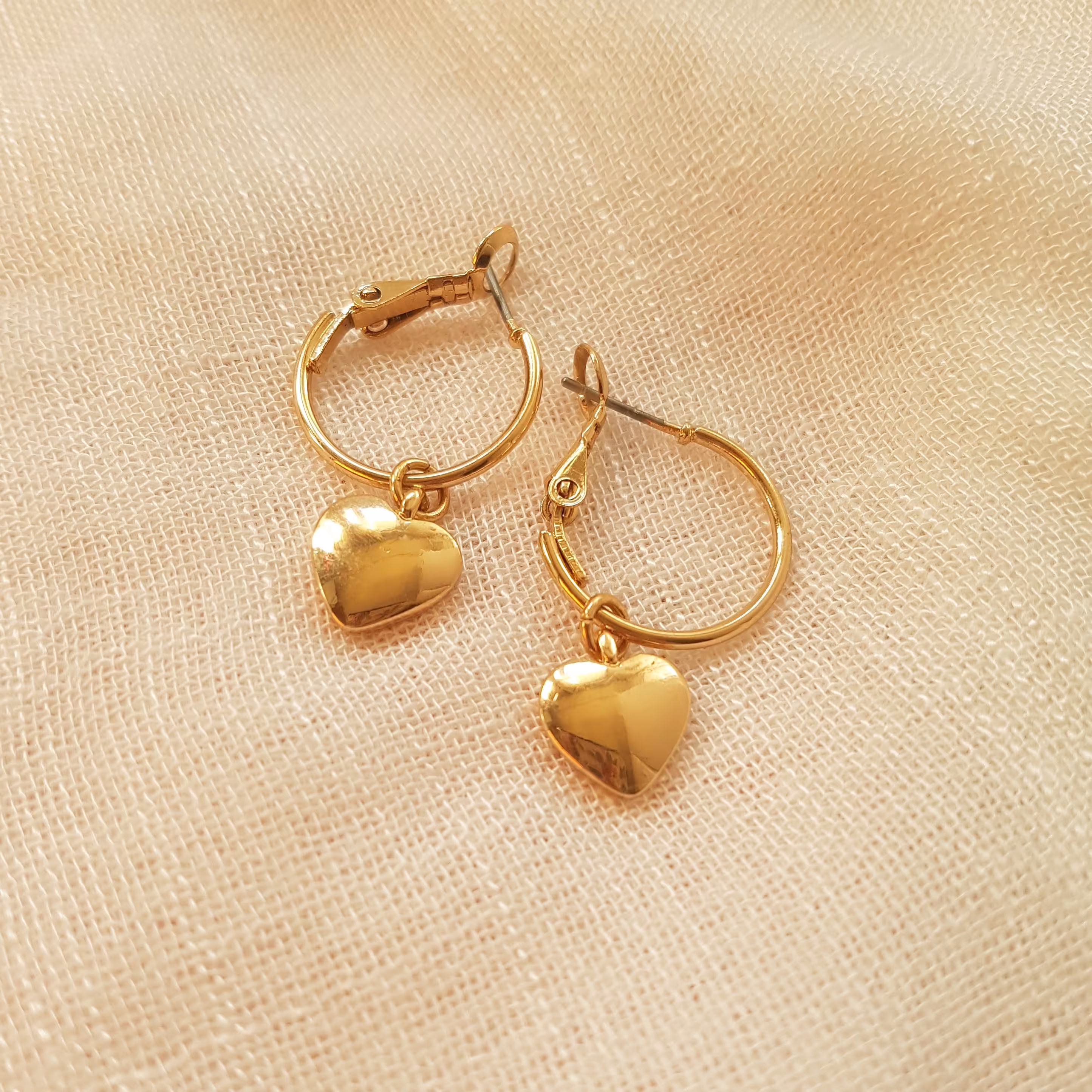 گوشواره آویز قلب