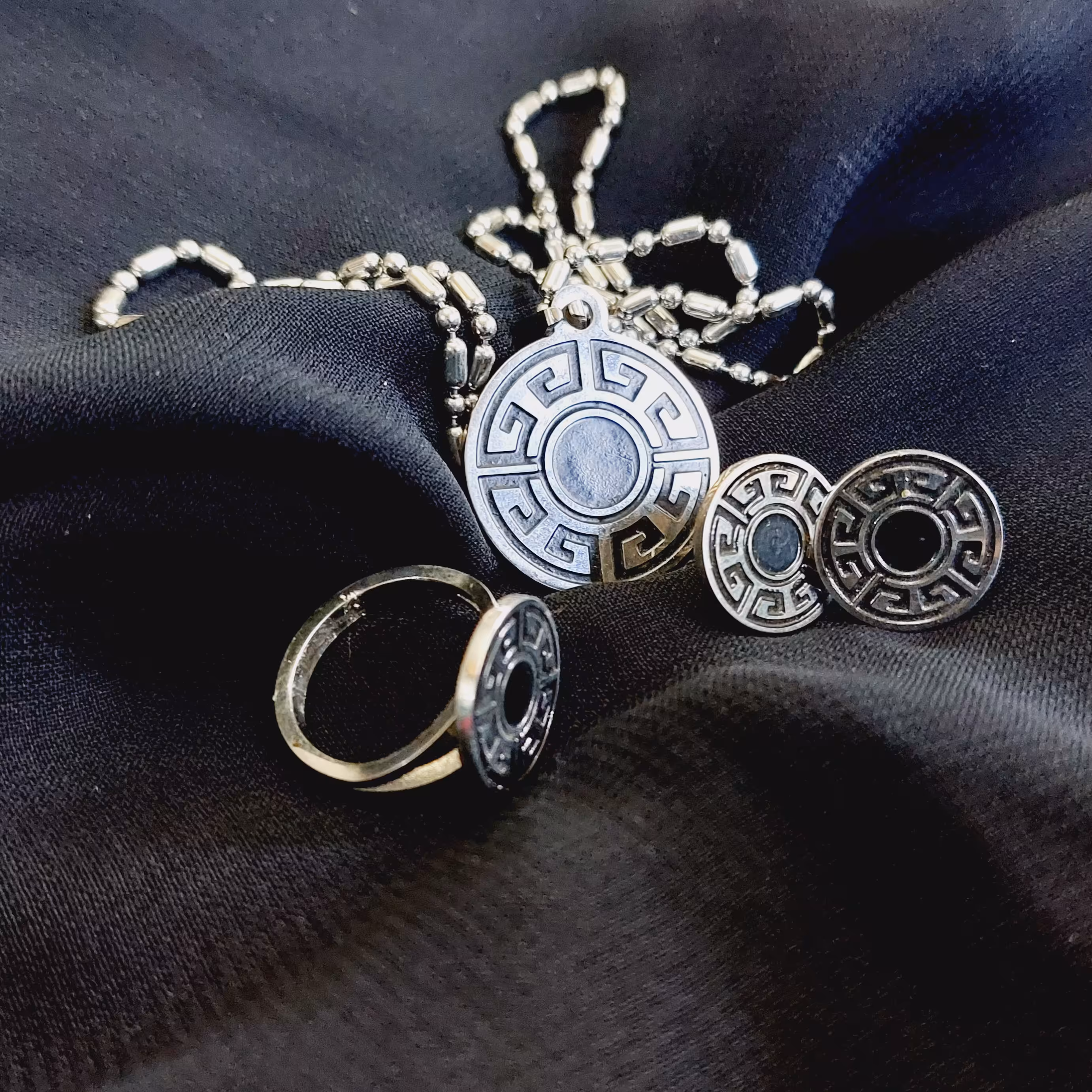 نیم ست استیل طرح ورساچ زیبا و با دوام