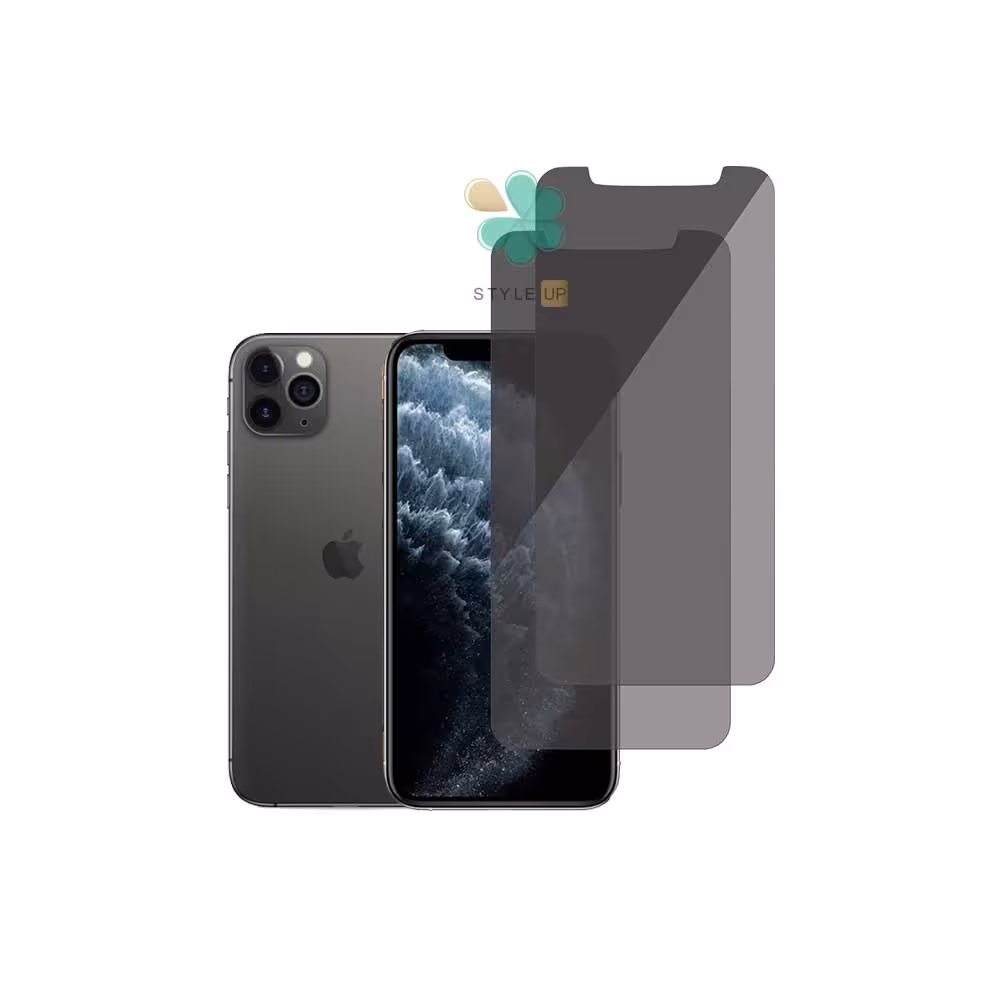 محافظ صفحه گوشی آیفون iPhone 11 Pro Max مدل Nano Privacy