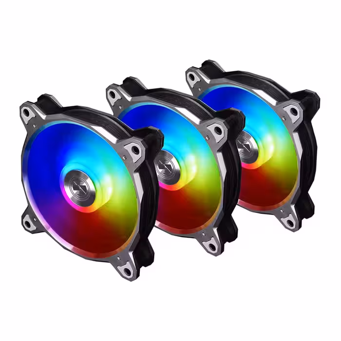 فن کیس لیان لی BORA Digital ARGB Grey بسته 3 عددی