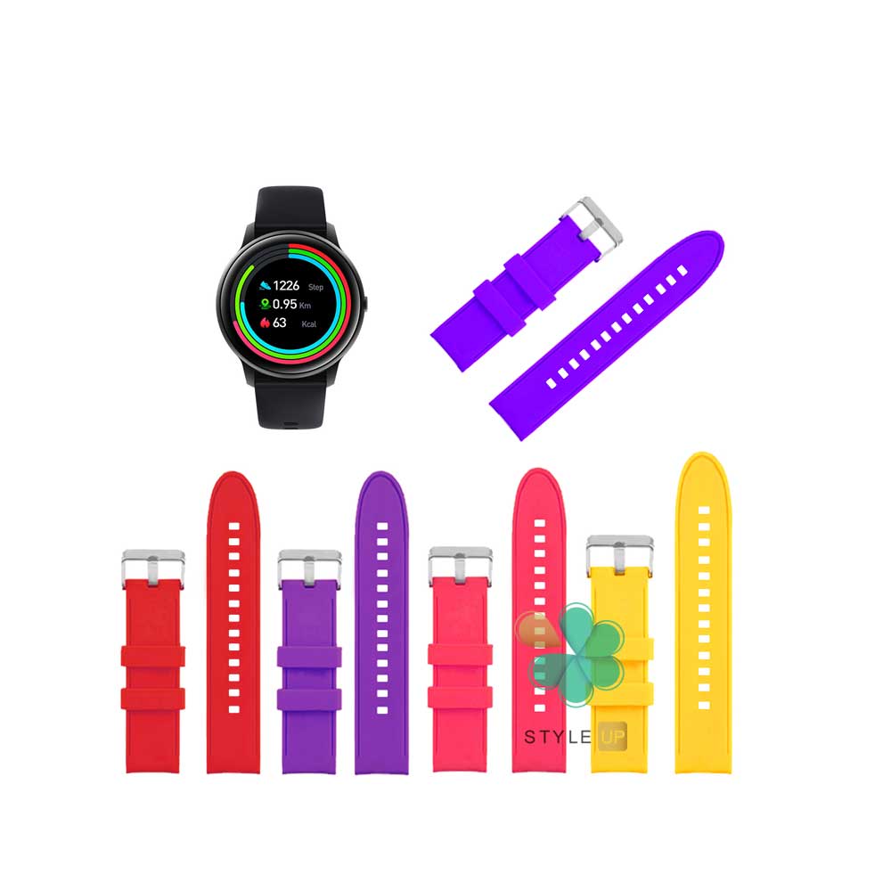 بند ساعت شیائومی Xiaomi IMILAB KW66 مدل سیلیکونی Stylish