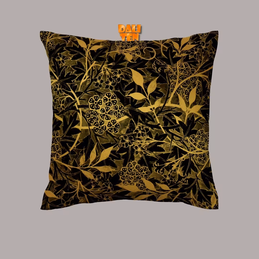 کاور کوسن و روبالشی مخمل طرحدار کد  22